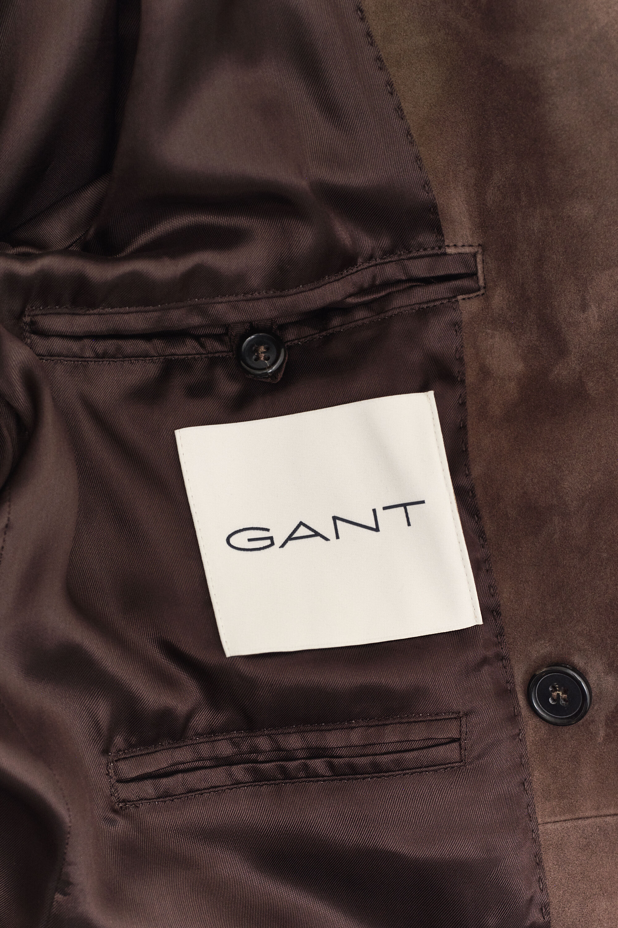 Sakko aus Veloursleder