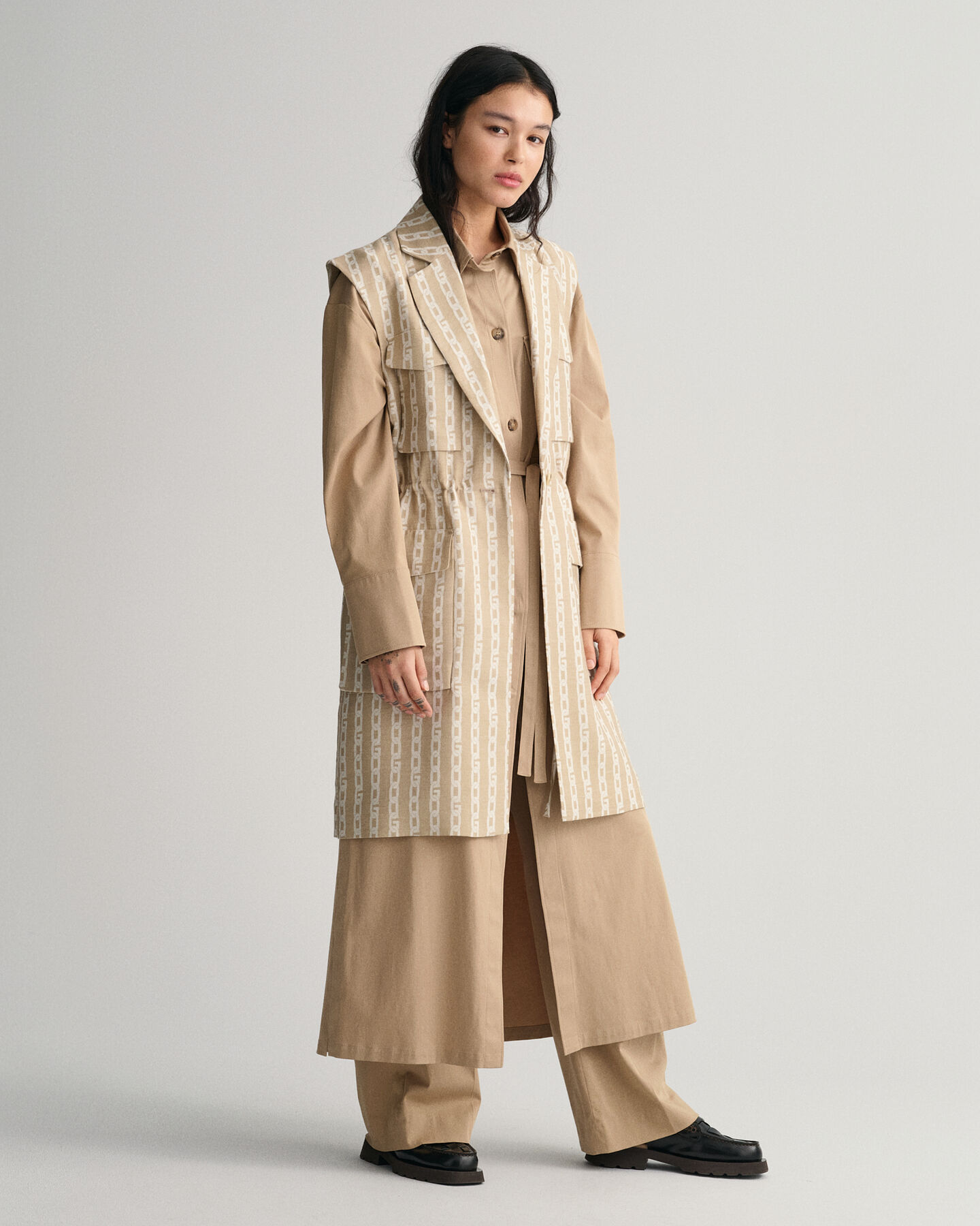 Chain Jacquard Weste