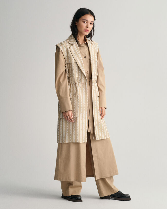 Chain Jacquard Weste