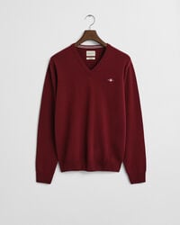 Superfine Lambswool V-Neck Pullover