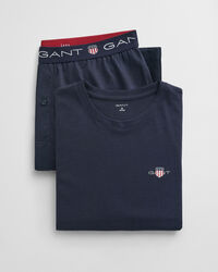 Pyjama mit T-Shirt und Shorts