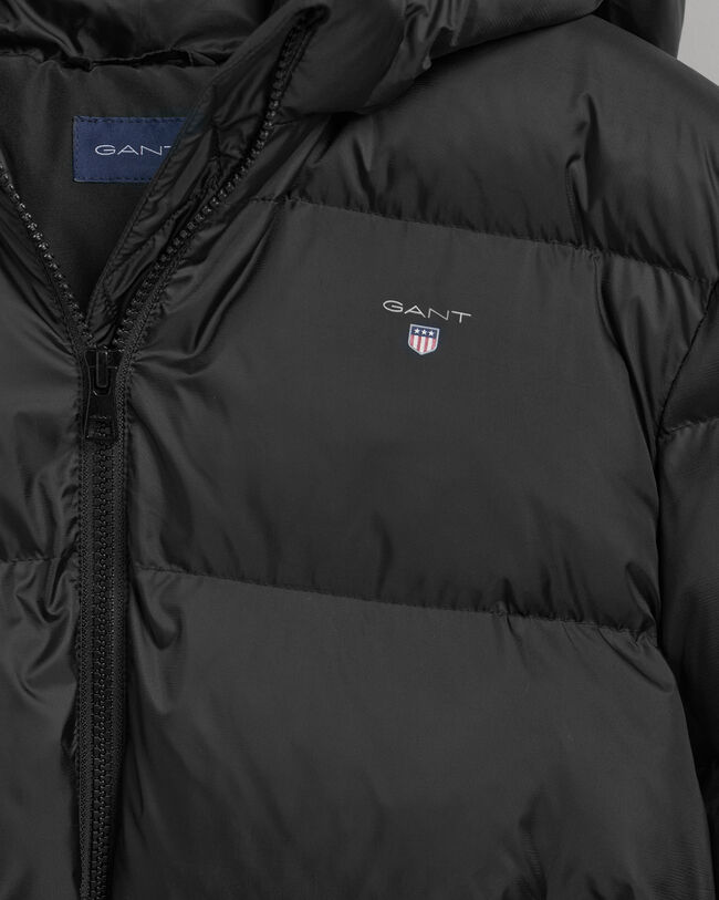 Teen Girls Glänzende Steppjacke