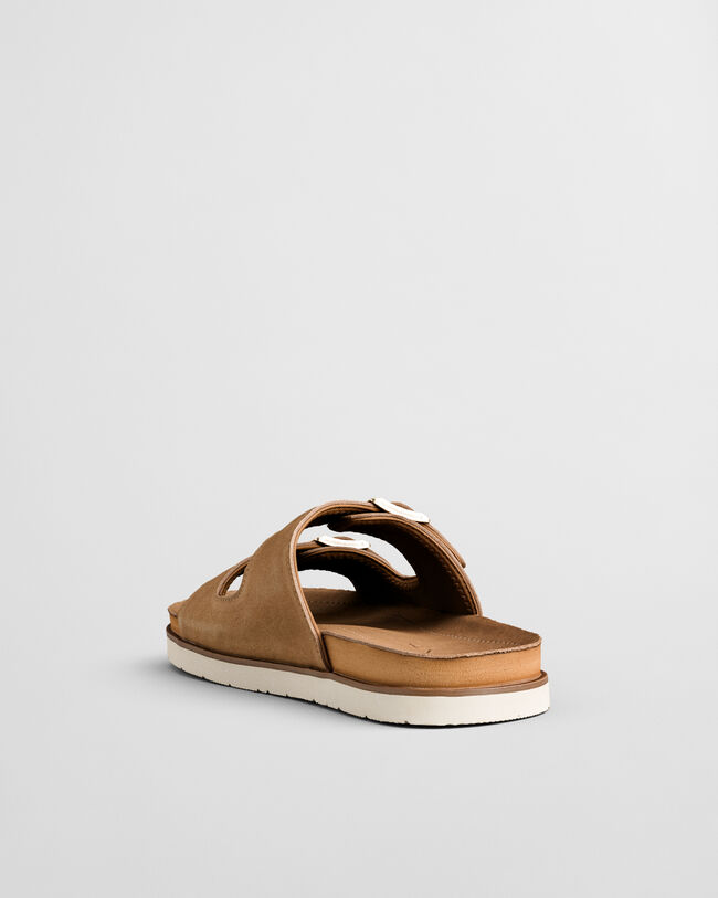 Fairfo Veloursleder-Sandale