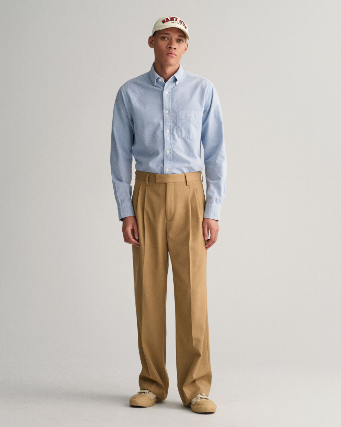 Geb&uuml;rstetes Regular Fit Oxford-Hemd