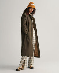 Gewachster Kurzmantel