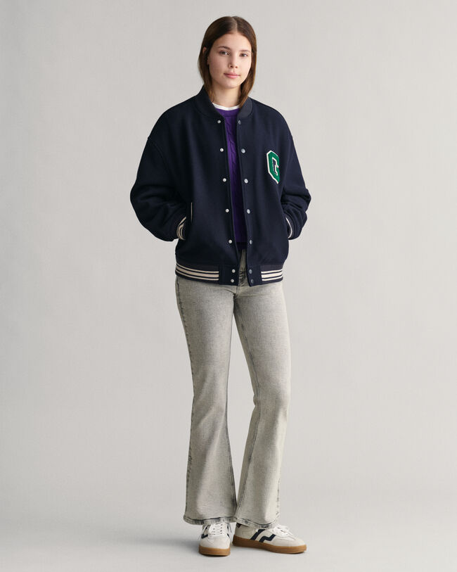 Teens GANT Varsity Jacke aus Wolle