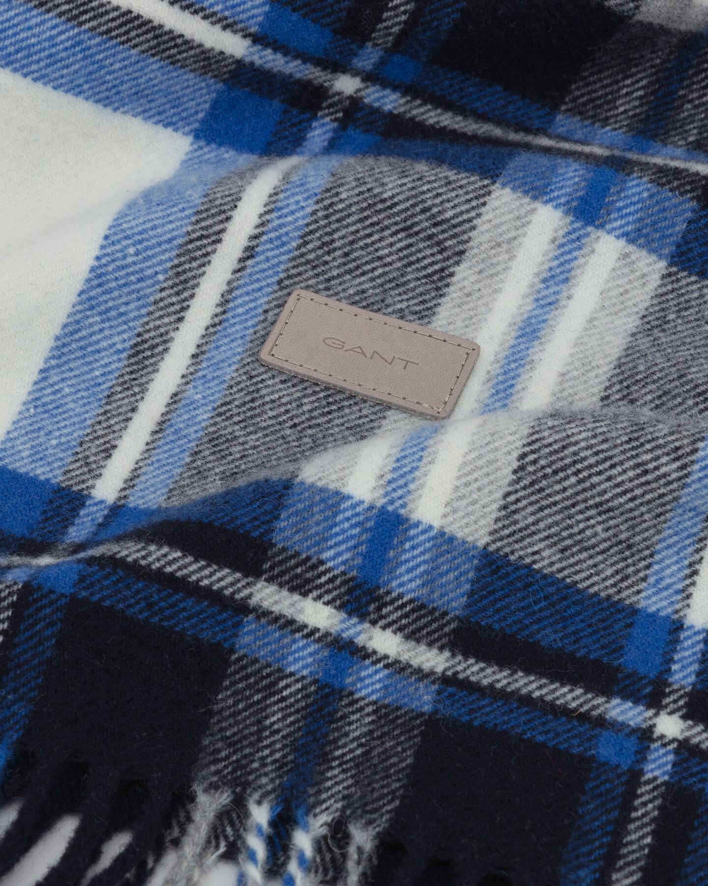 Decke mit Tartan-Muster