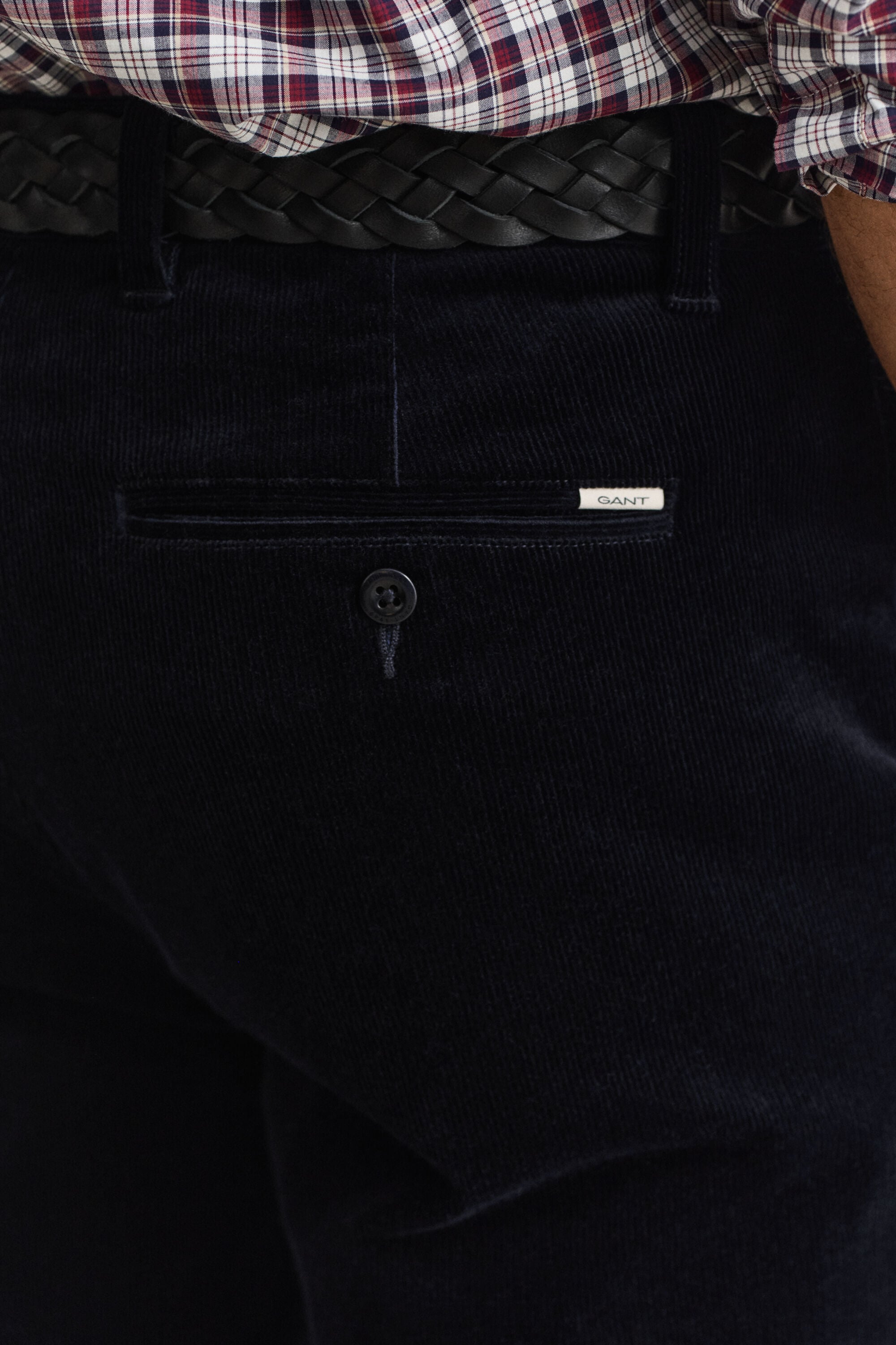 Regular Fit Cord Chinohose