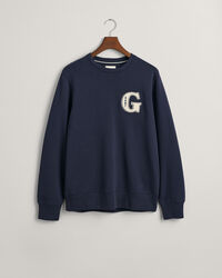 G Graphic Rundhals-Sweatshirt