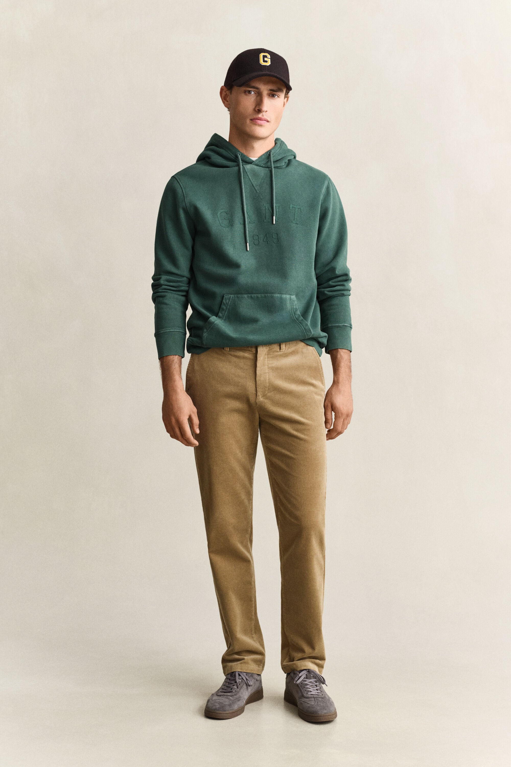 Regular Fit Cord Chinohose