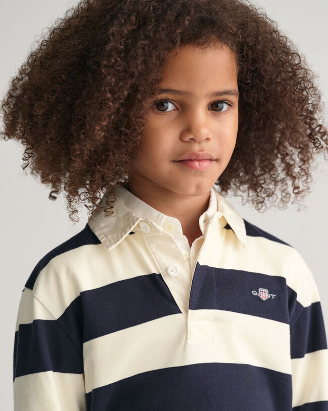 Kids Shield Rugger mit Streifen