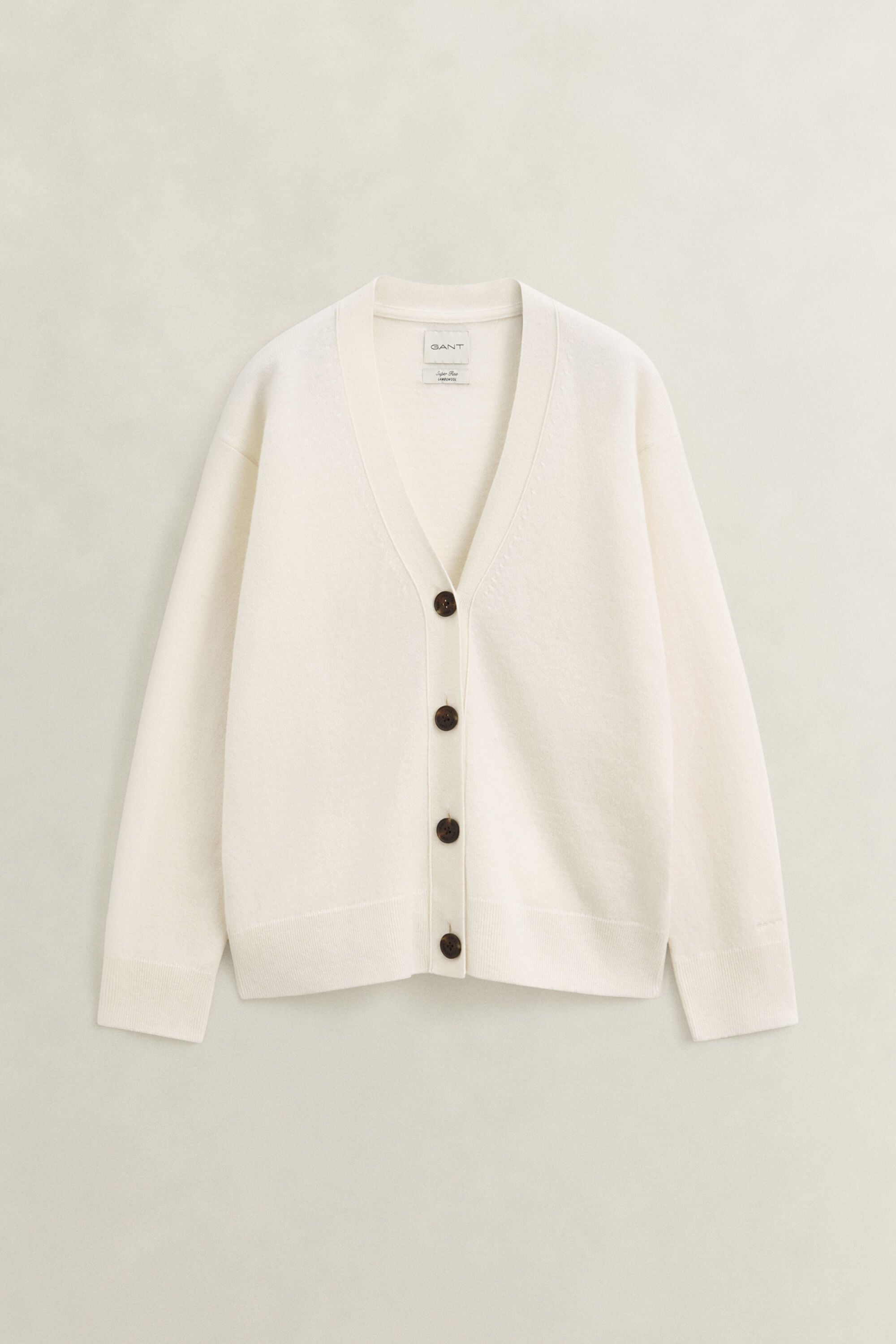 Superfine Lambswool Strickjacke