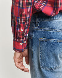 Relaxed Fit Tartan Hemd mit Karomuster