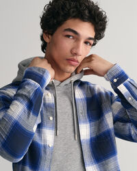 Shadow Regular Fit Flanellhemd mit Karomuster