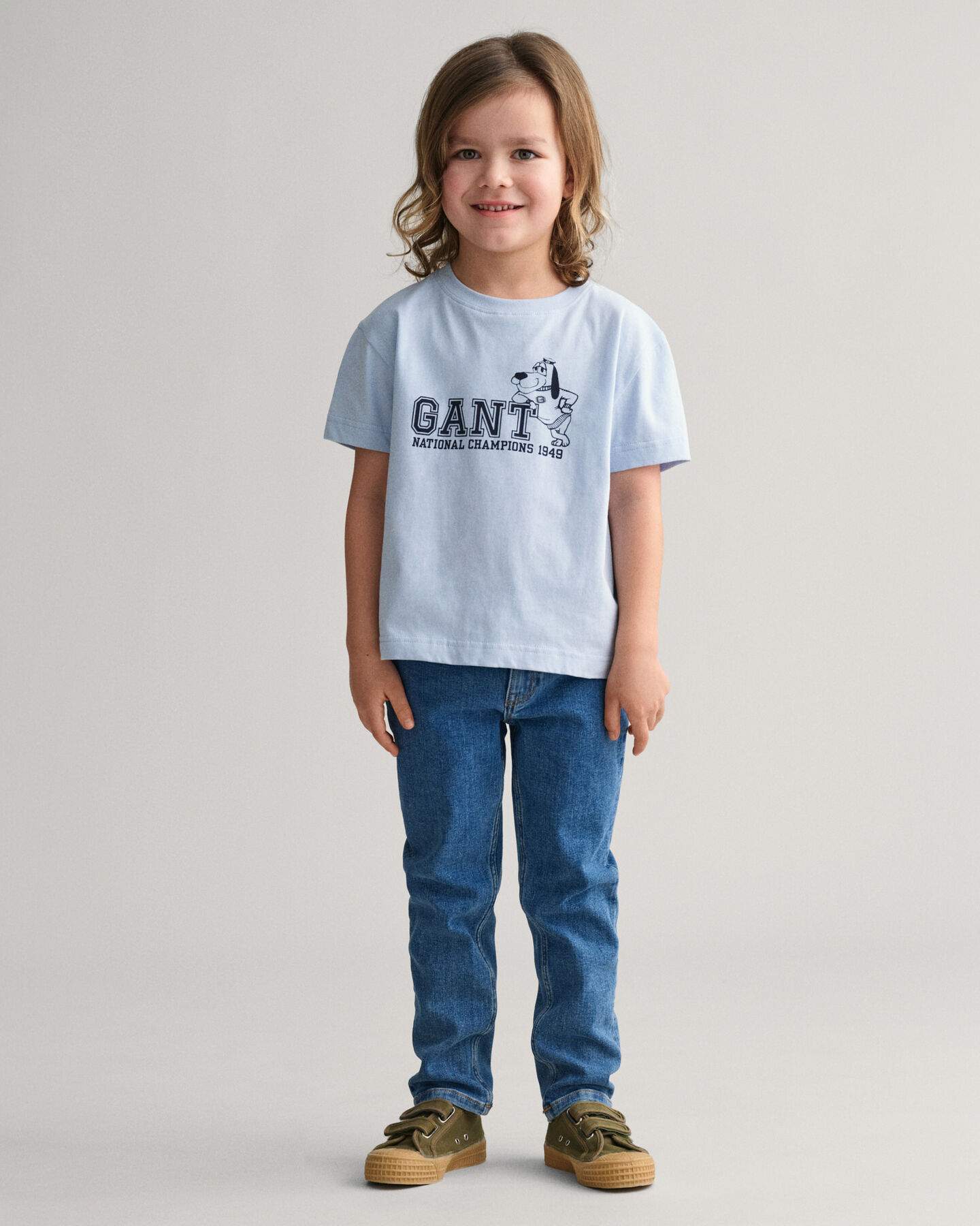 Kids GANT T-Shirt mit Hunde-Print