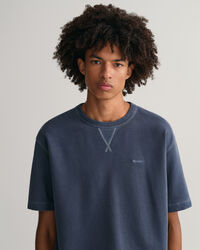 Sunfaded Kurzarm-Sweatshirt