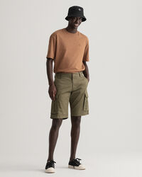 Relaxed Fit Cargoshorts aus Twill