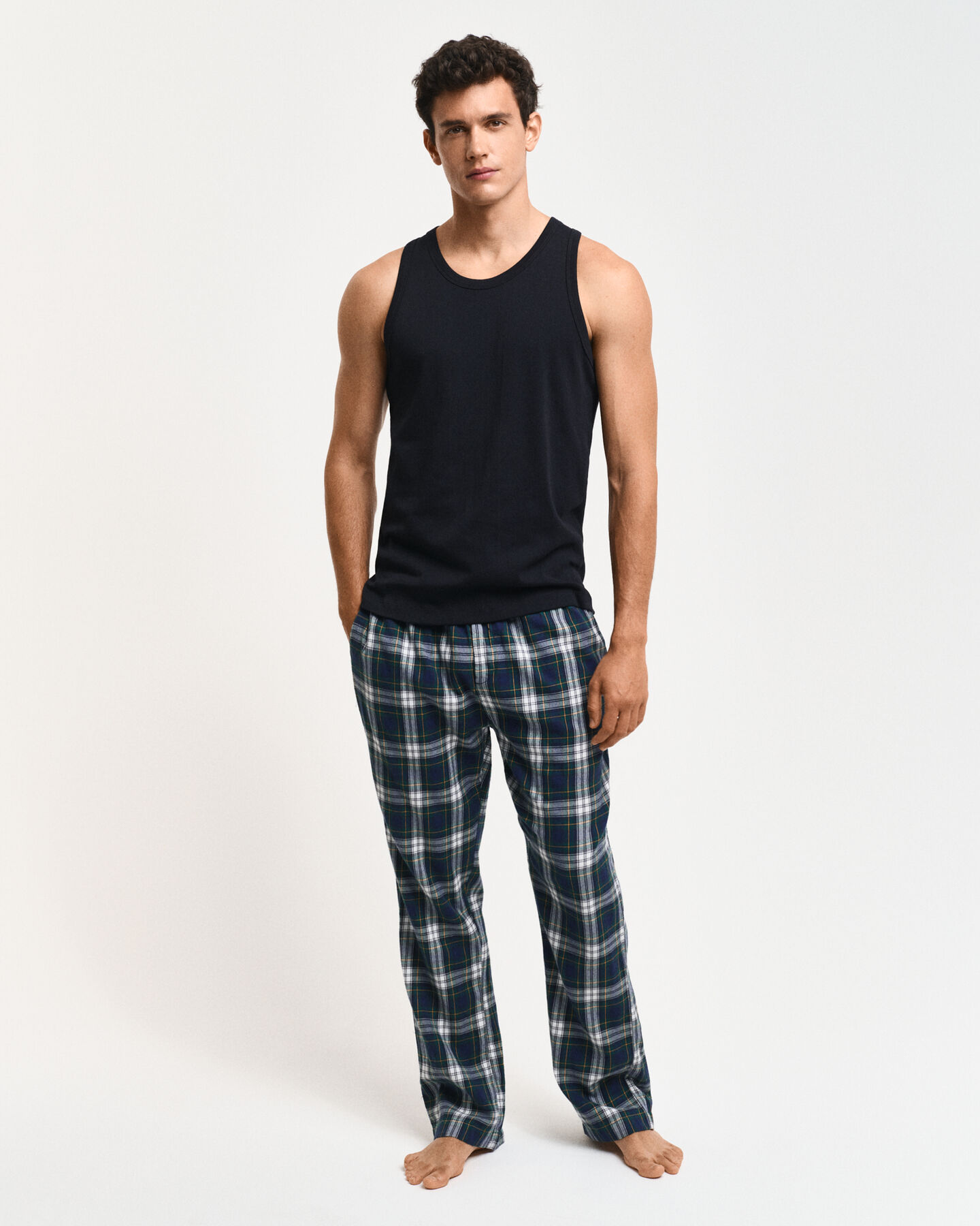 Pyjamahose aus Flanell