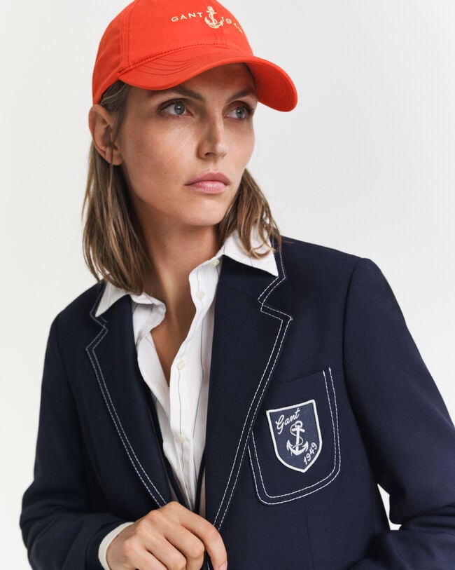 Bullion Blazer mit Kontrastn&auml;hten