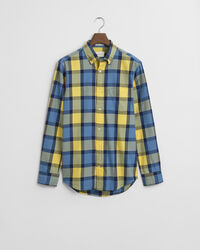 Relaxed Fit Twill Hemd mit Karomuster