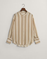 Relaxed Fit Bluse mit Streifen