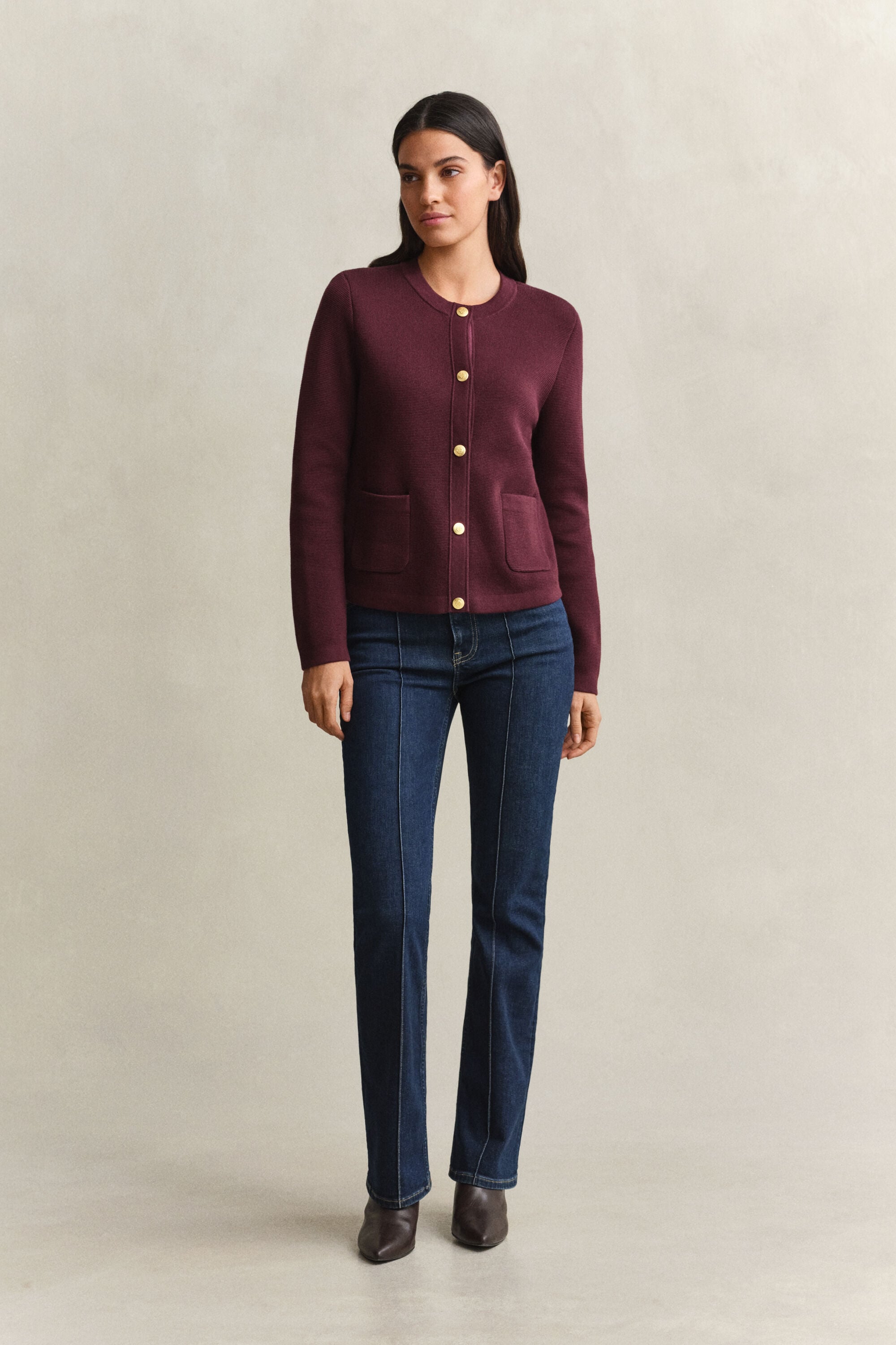 Strickjacke aus Baumwolle