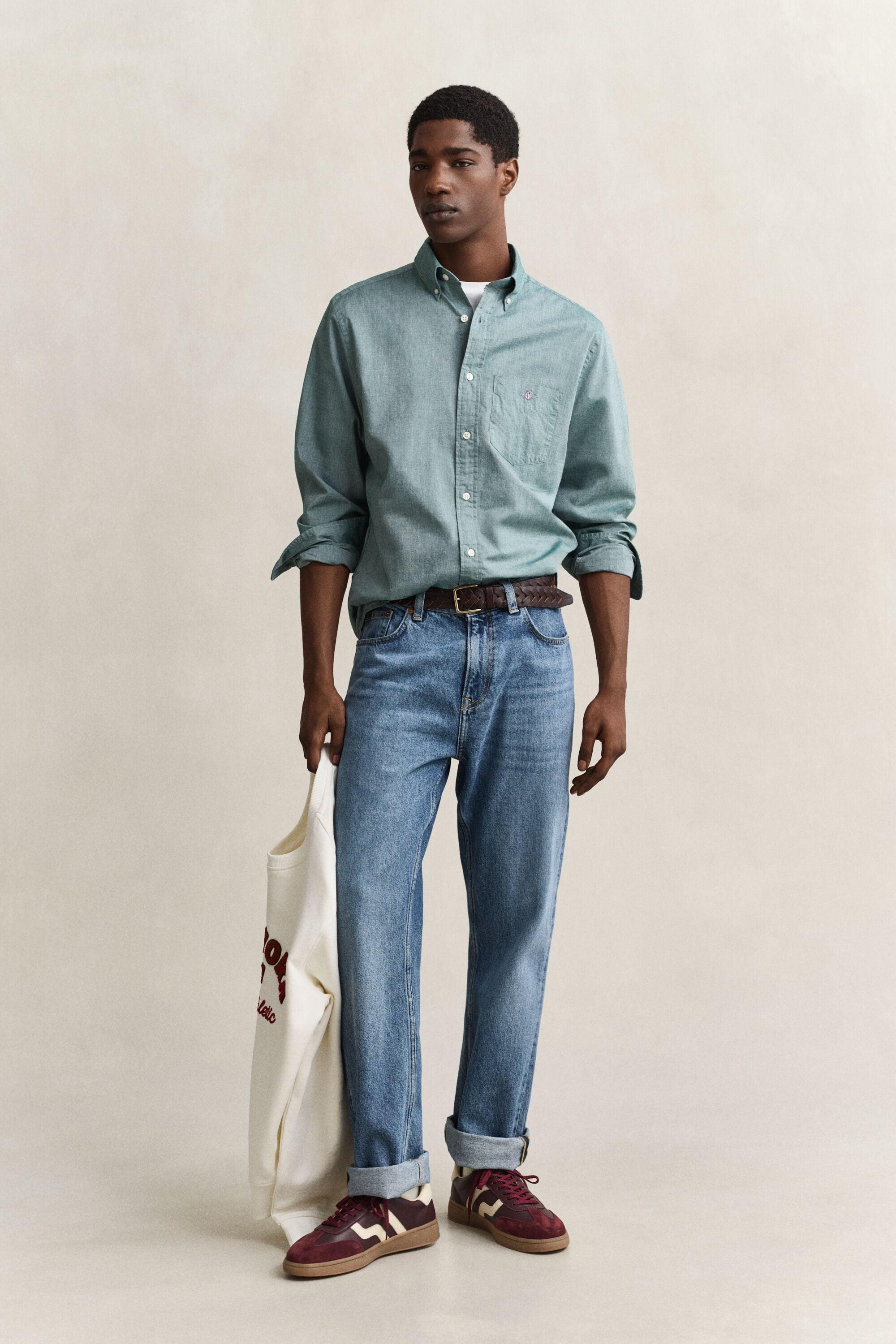 Classic Regular Fit Popeline Hemd