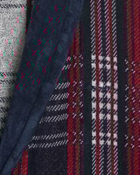 Holiday Bademantel mit Karomuster