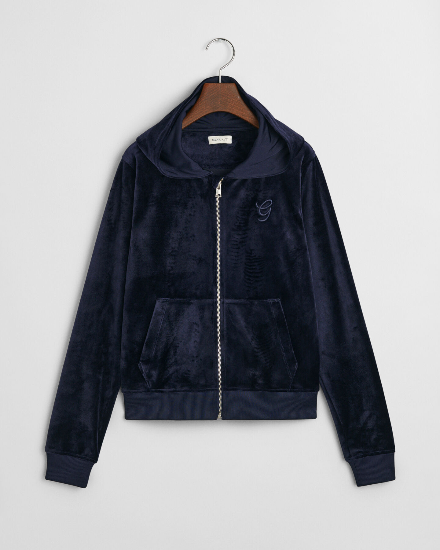 Teen Girls Velours Sweatjacke