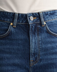 Ausgestellte Jeans mit hohem Bund