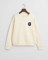 G Badge Rundhals-Sweatshirt