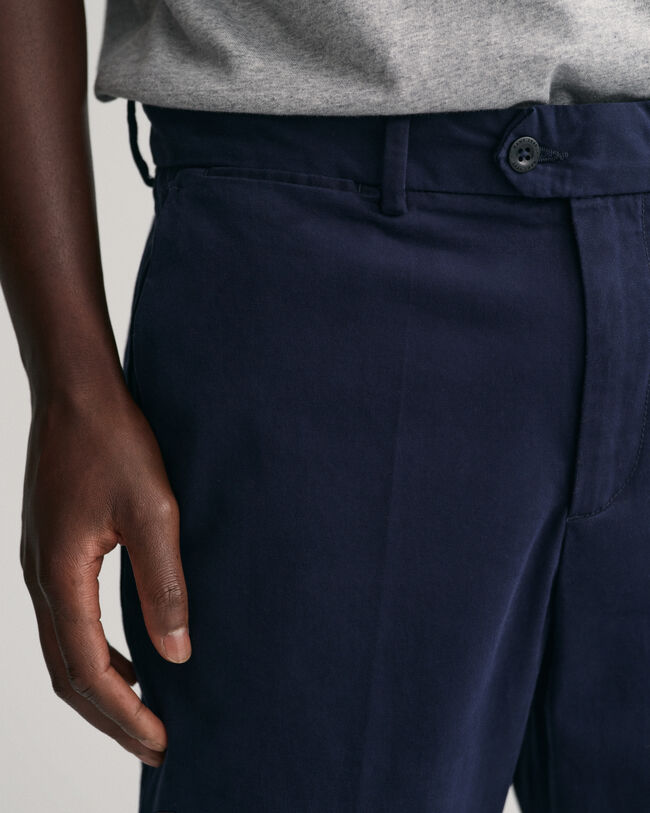 Peached Cotton Slacks