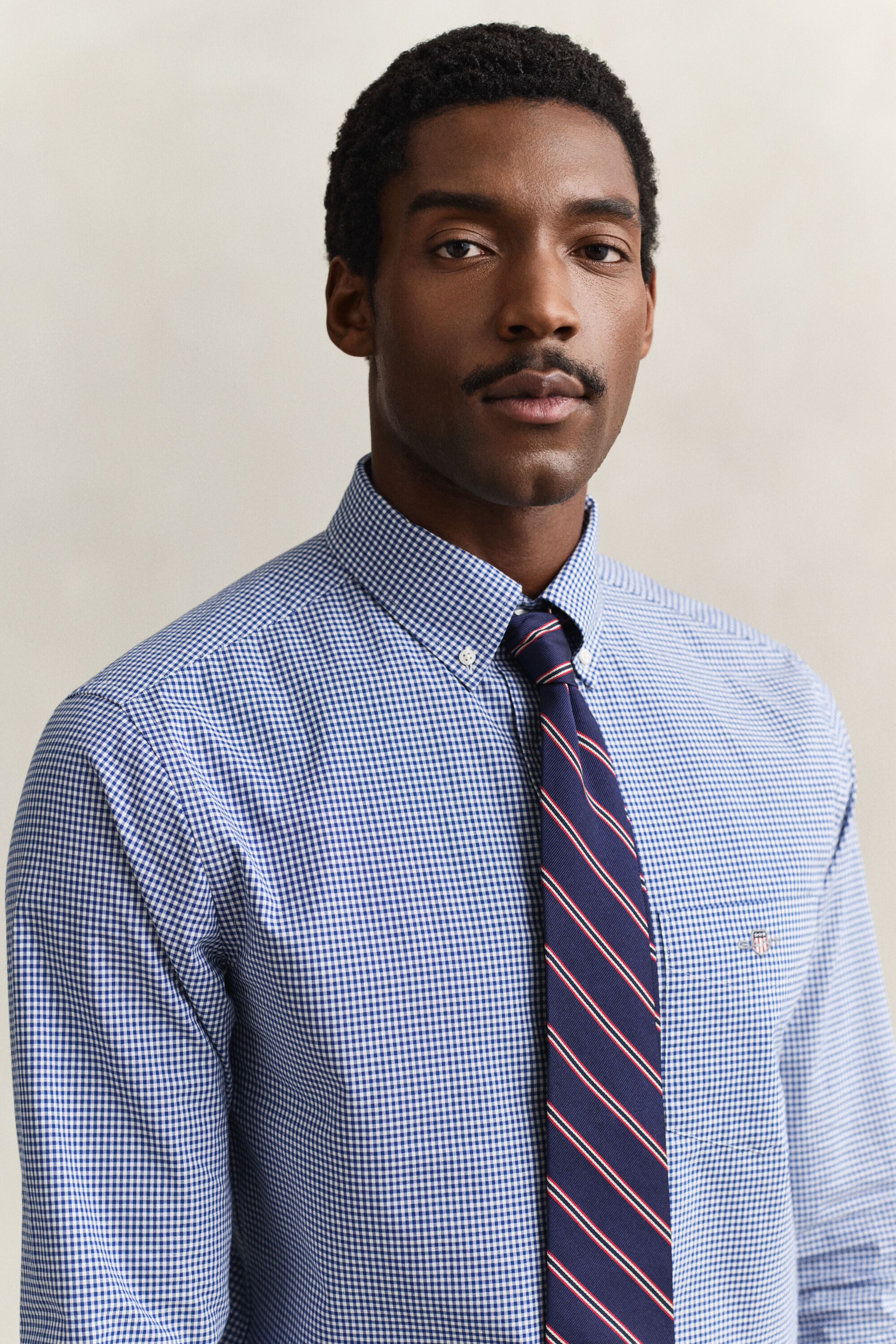 Gingham Classic Popeline Hemd