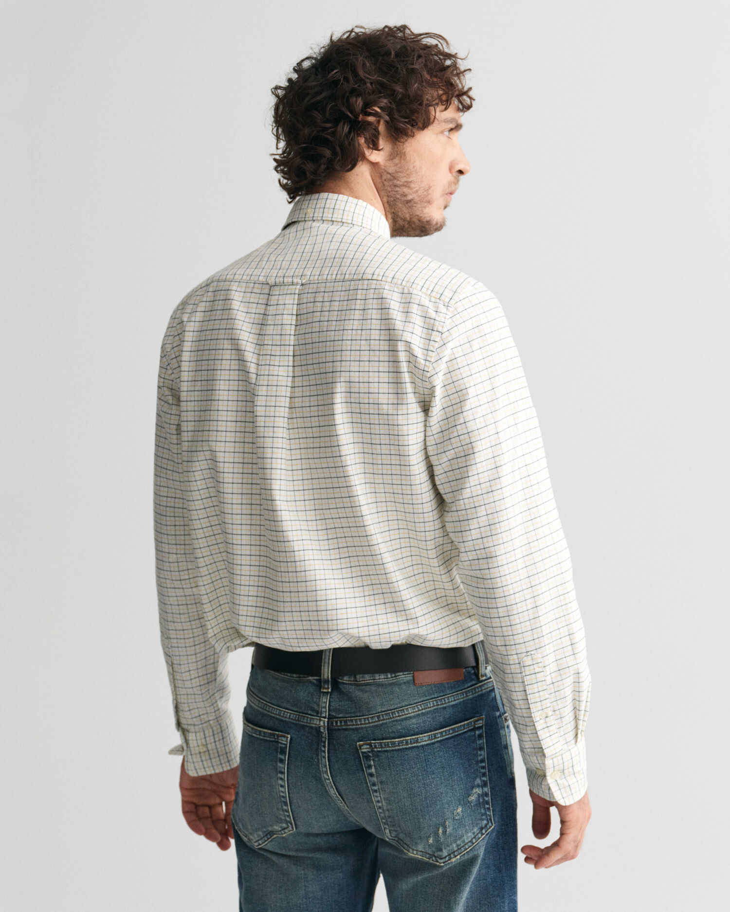 Regular Fit Tattersall Classic Oxford-Hemd