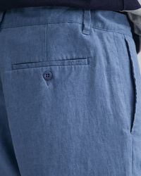 Relaxed Fit Leinen Shorts mit Kordelzug