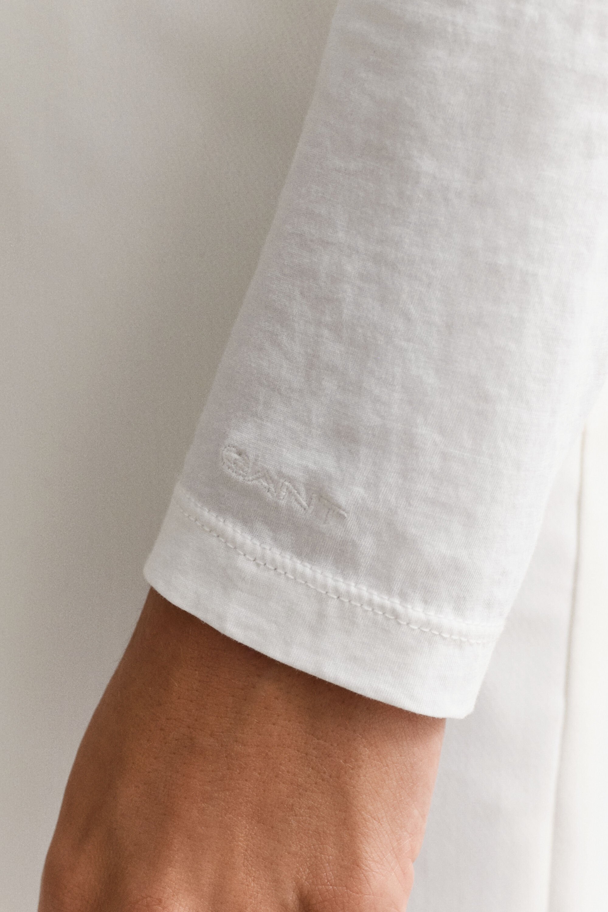 Langarm-Shirt aus Baumwolle