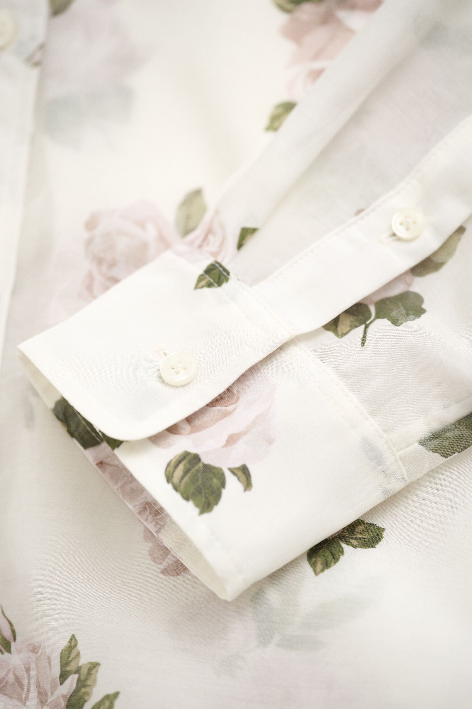 Bluse aus Baumwoll-Seiden-Mix
