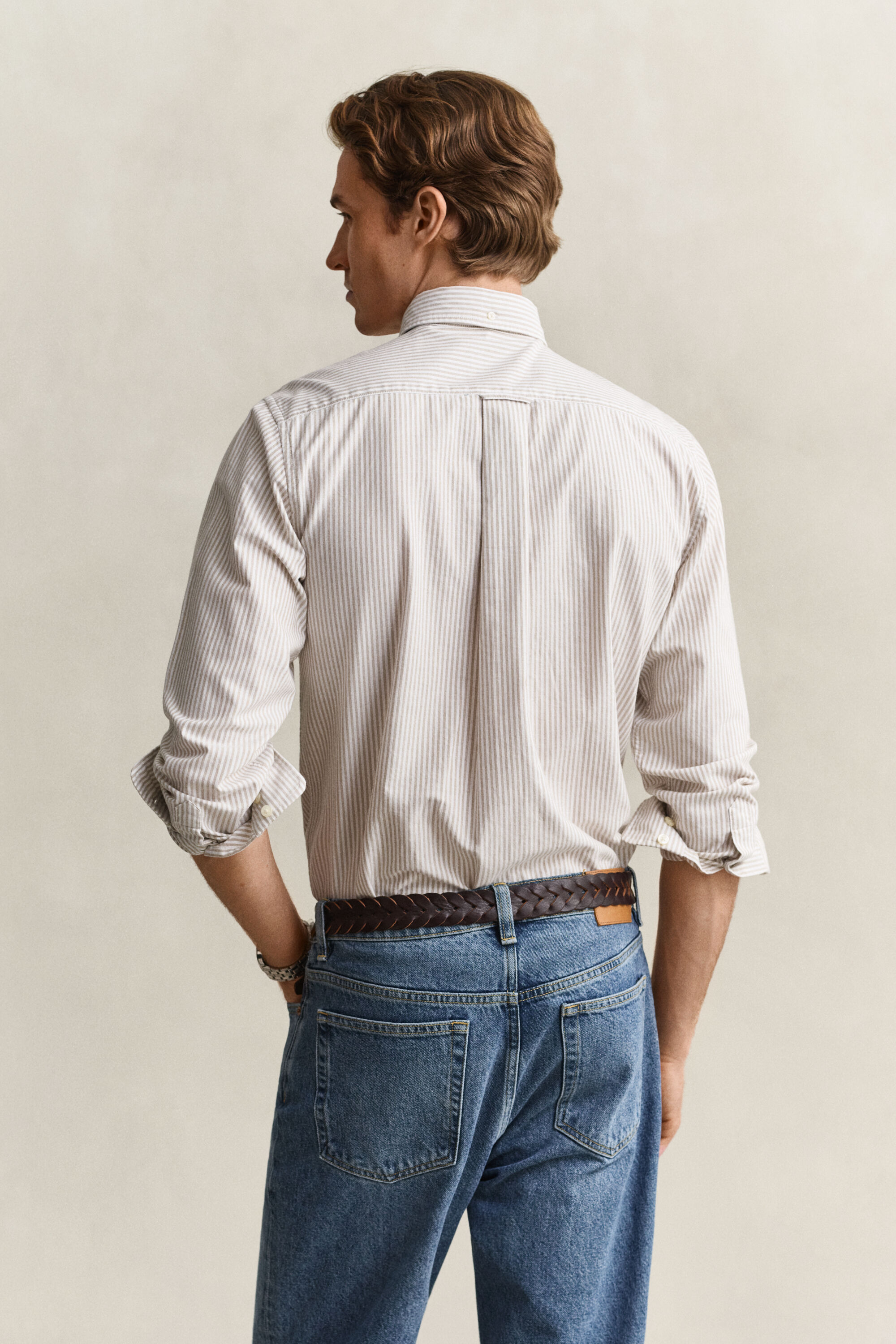 Banker Stripe Classic Oxford-Hemd