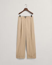 Relaxed Fit Chinohose mit Saumaufschlag