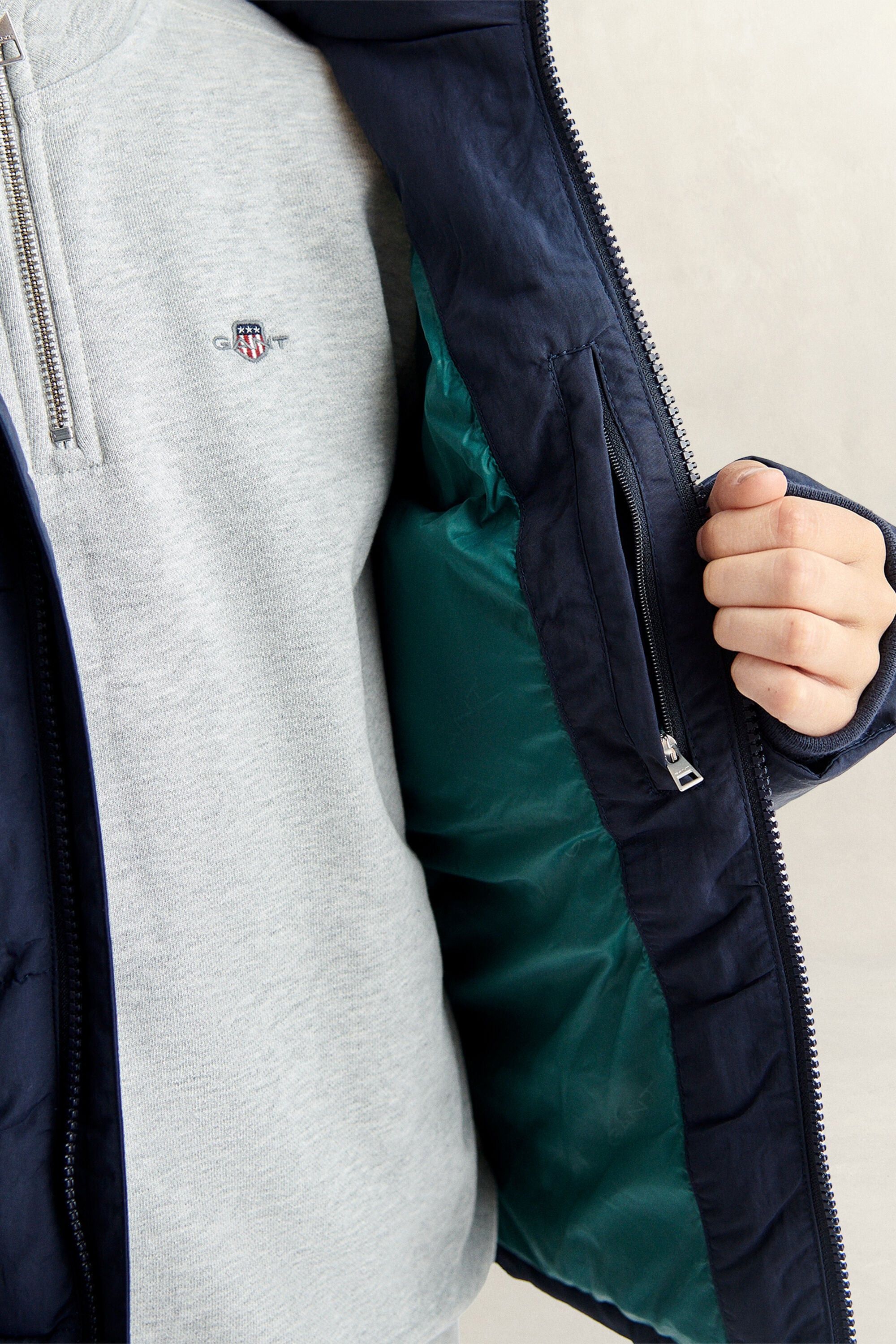 Teen Boys Baffle Jacke