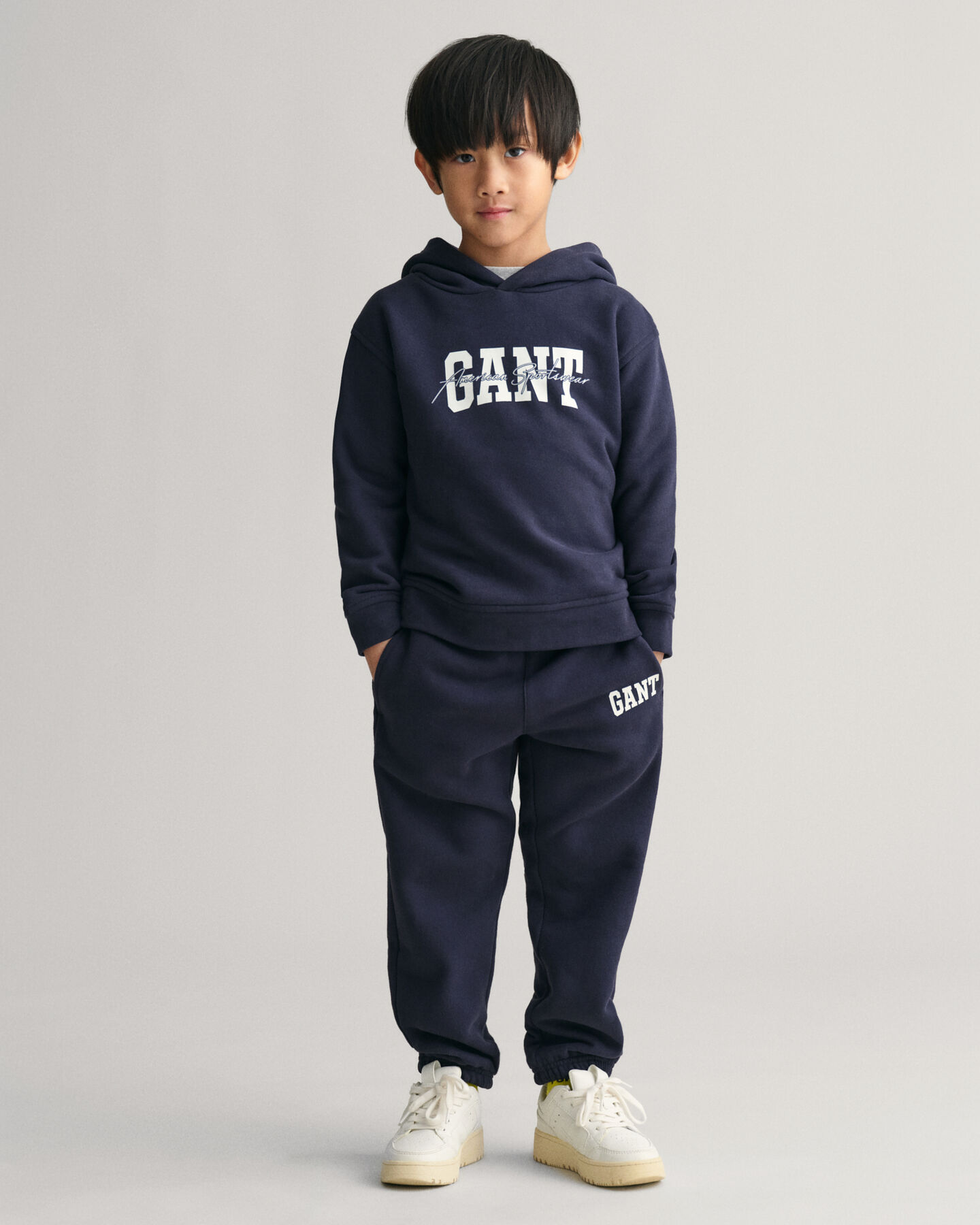 Kids GANT Arch Script Hoodie