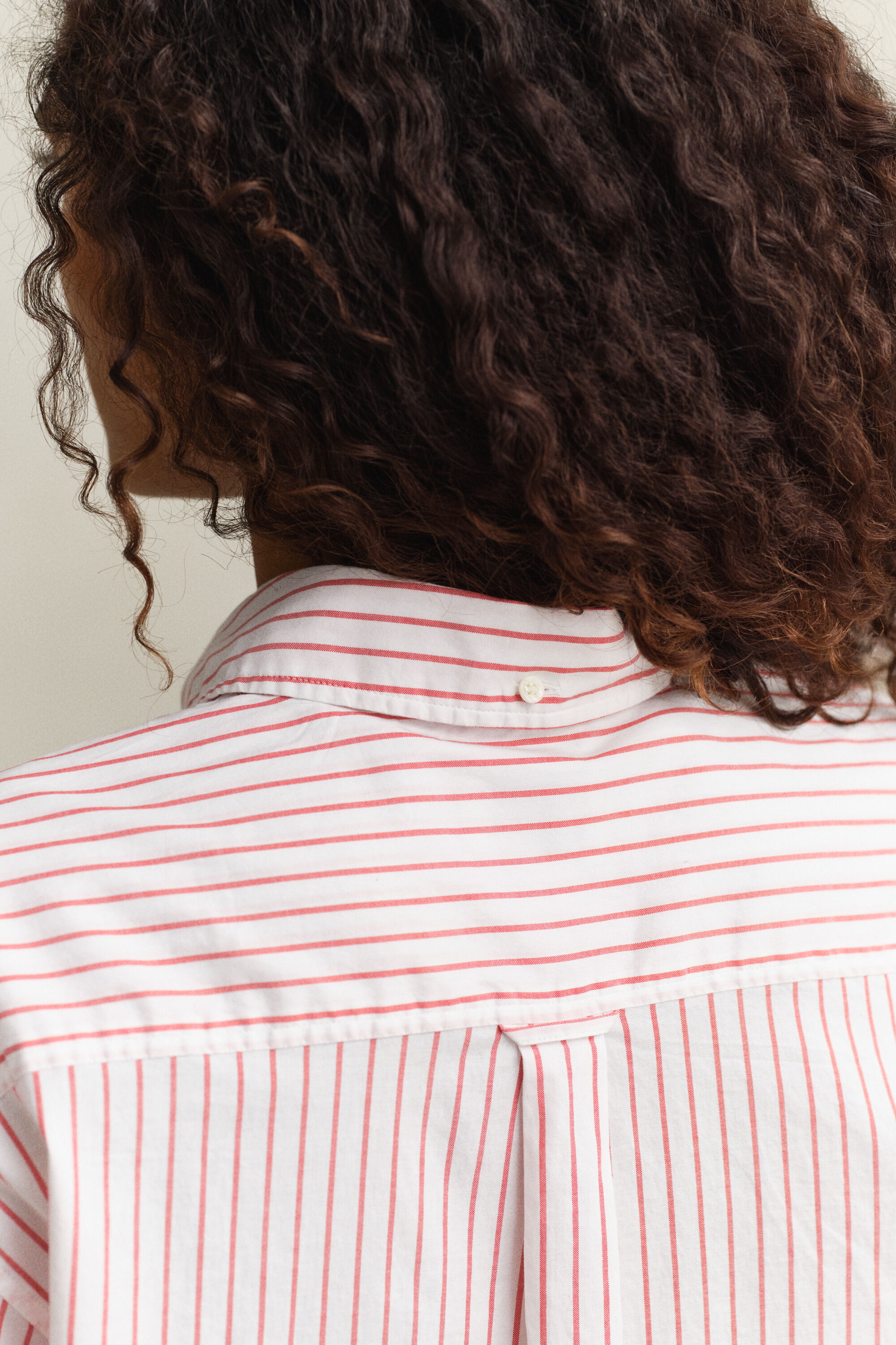 Luxury Oxford-Bluse mit Streifen