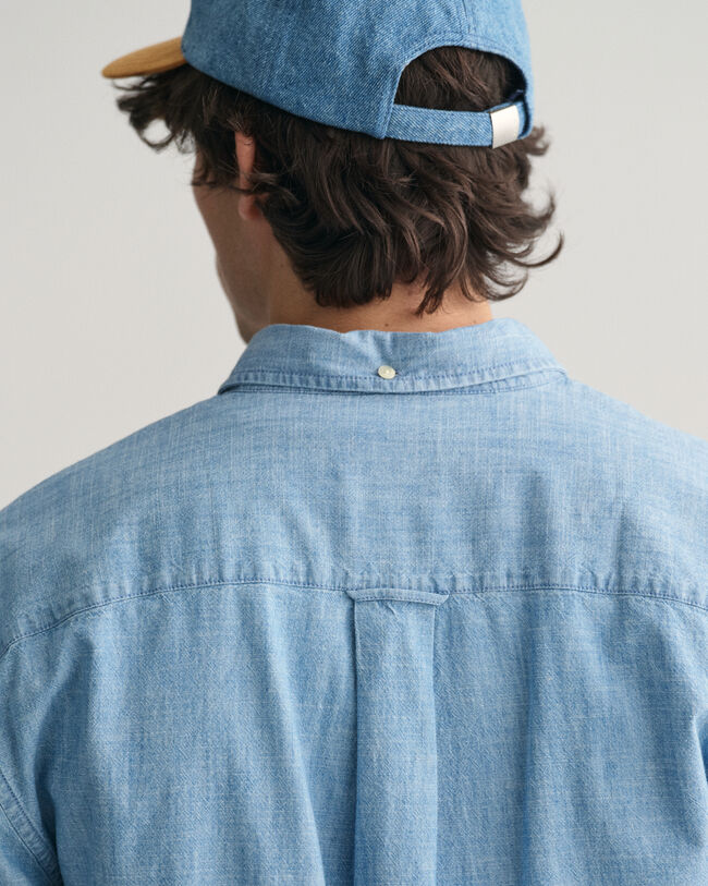 Relaxed Fit Chambray Hemd