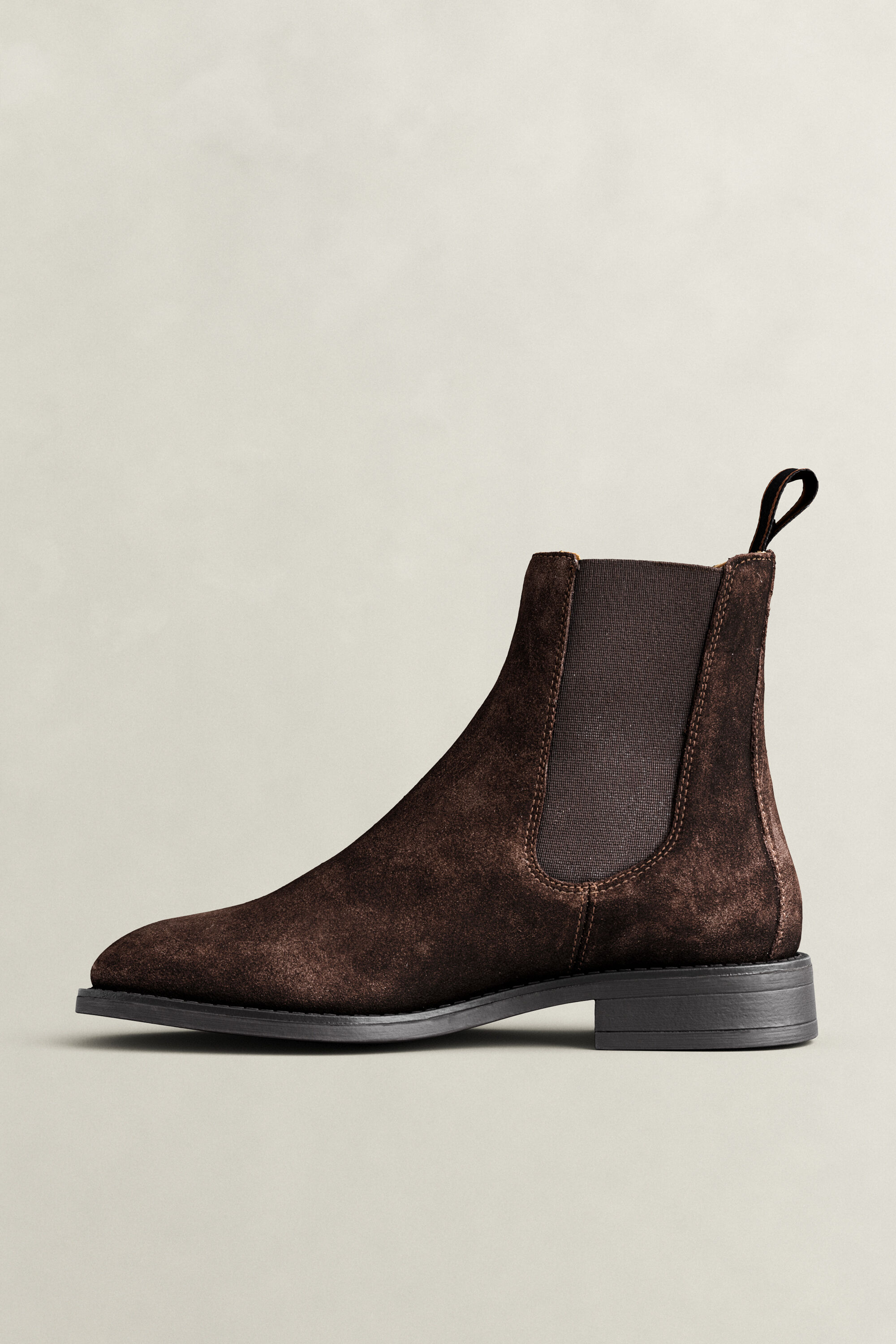 Fayy Stiefel aus Veloursleder — WEATHERED BROWN