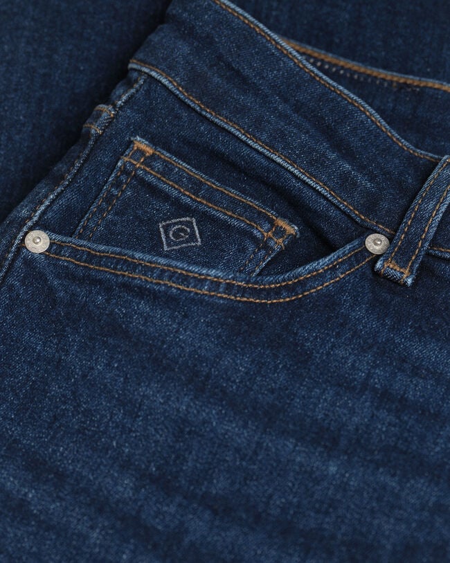 Farla Slim Fit Cropped Jeans