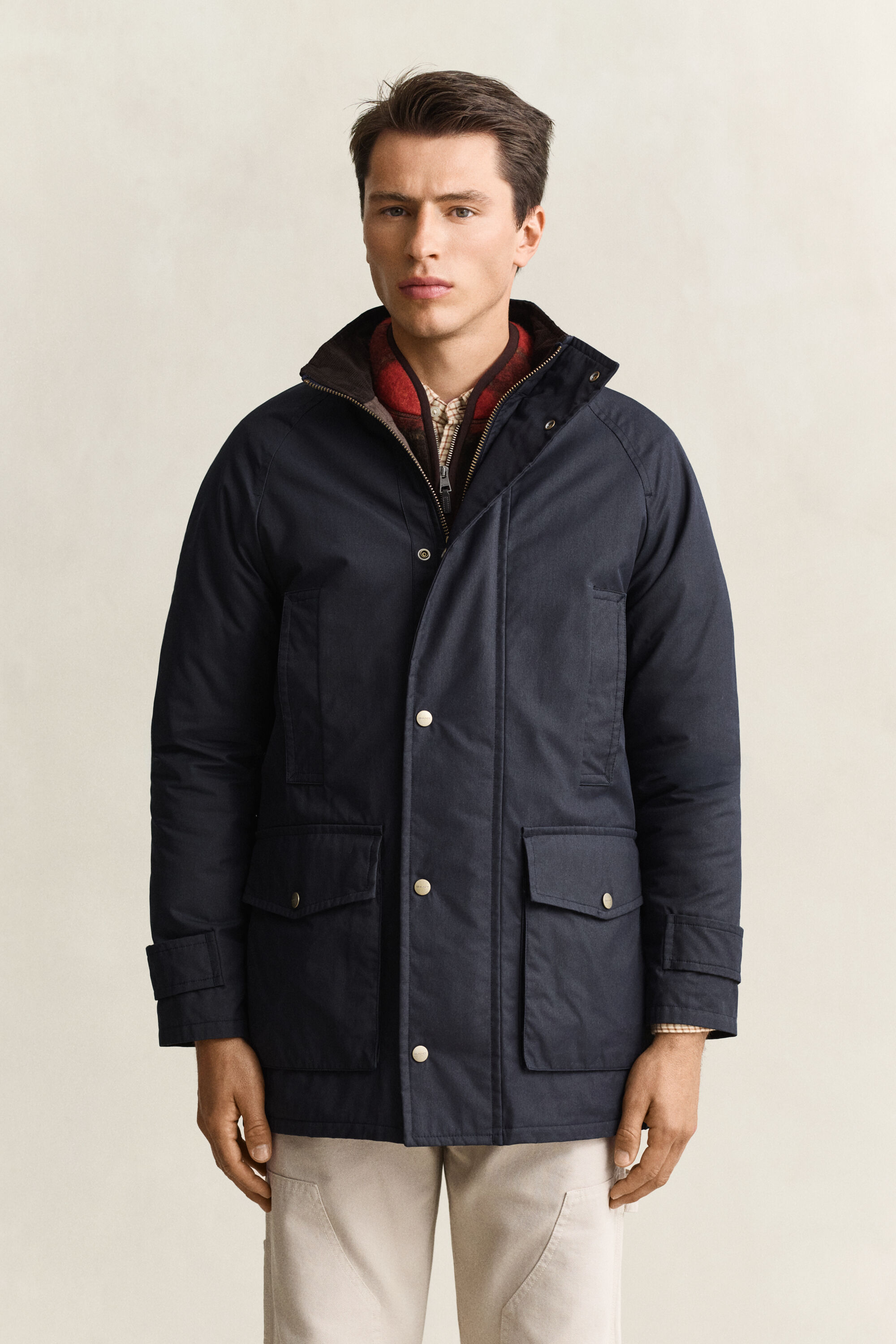 Gewachste Double Decker Jacke