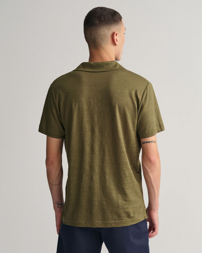 Leinen Poloshirt