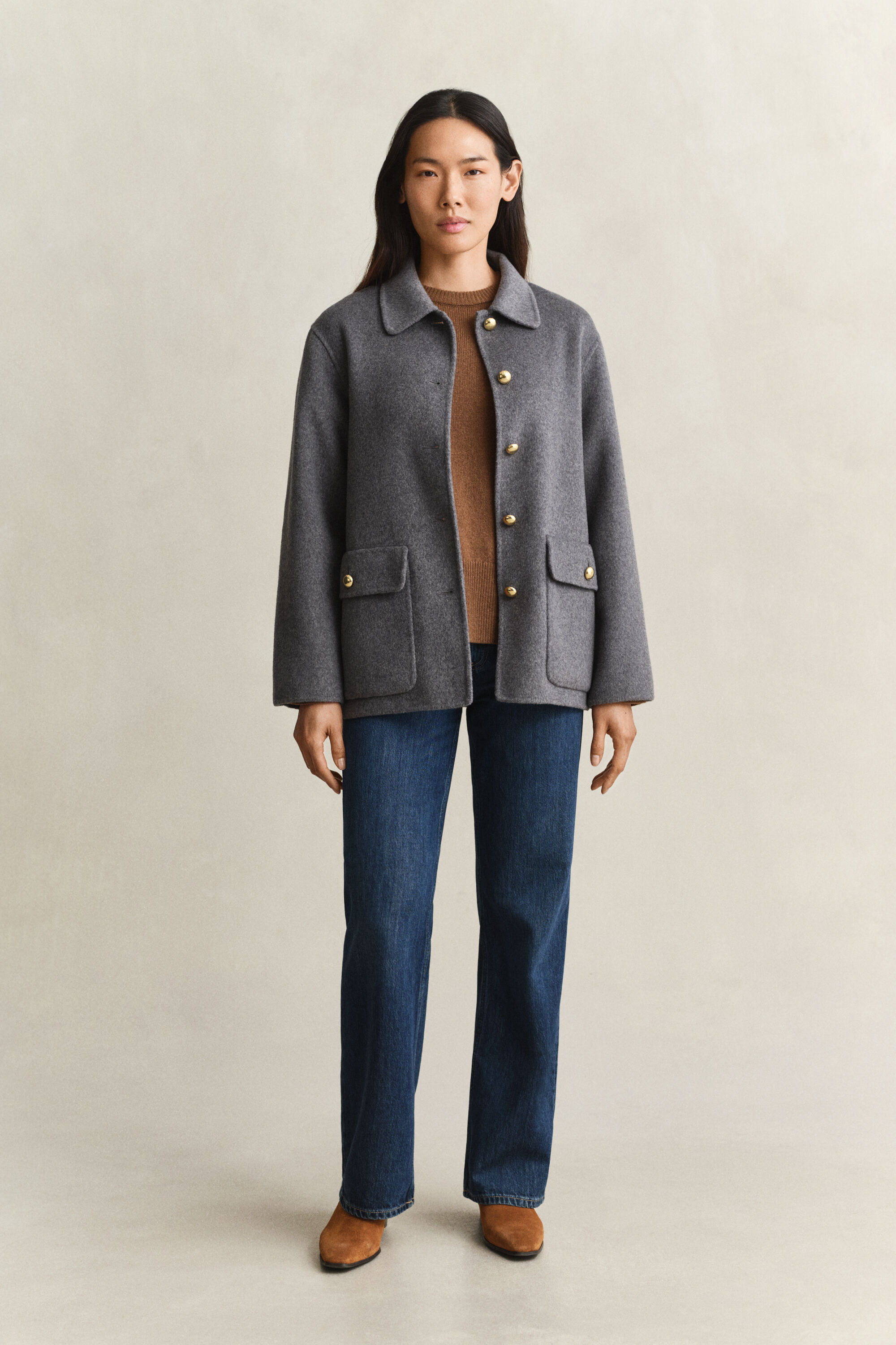 Handgenähte Jacke