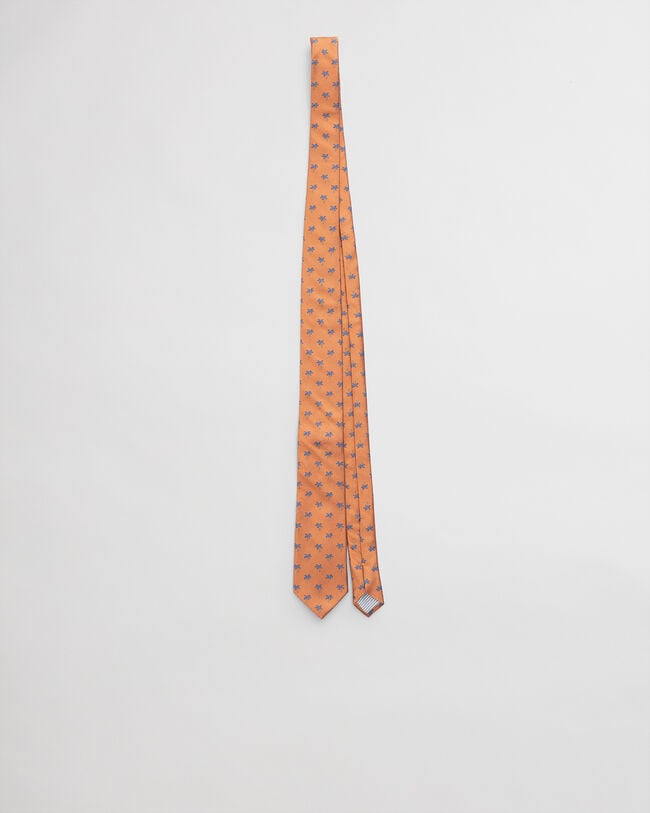 Palm Tree Seidenkrawatte mit Print