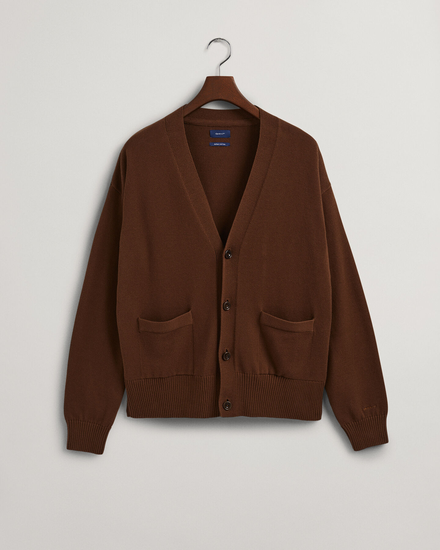 Strickjacke aus Supima-Baumwolle